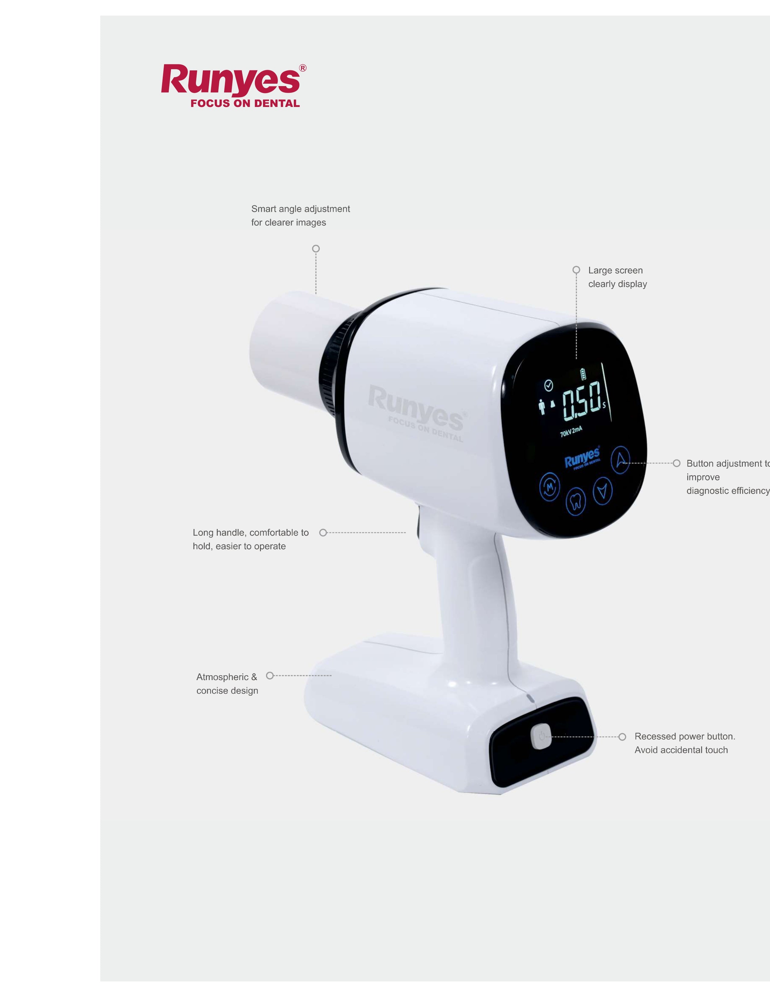 Runyes POCT22 Handheld Dental X Ray