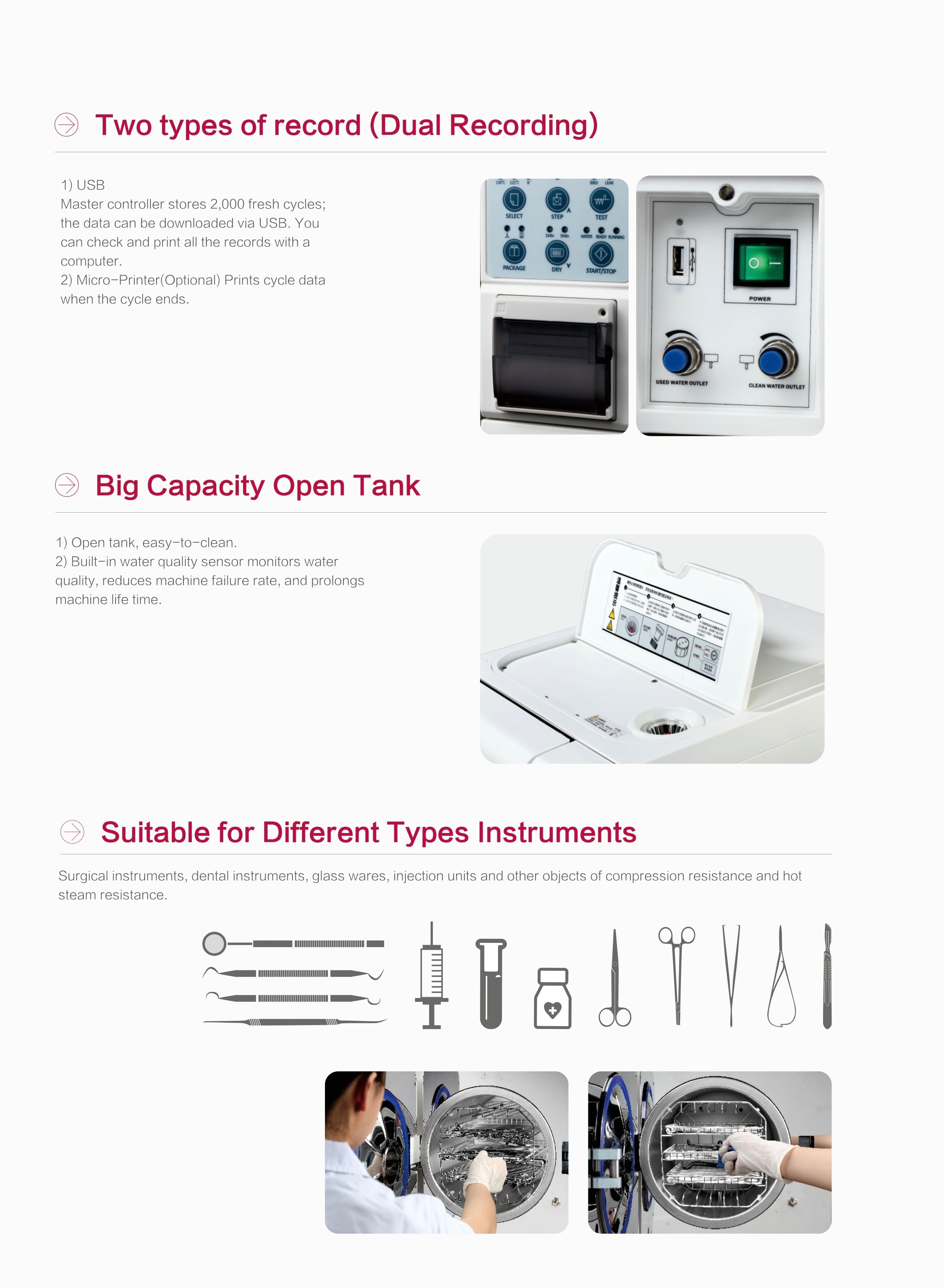 Runyes Autoclave SEA-23-B-LED (Printer)