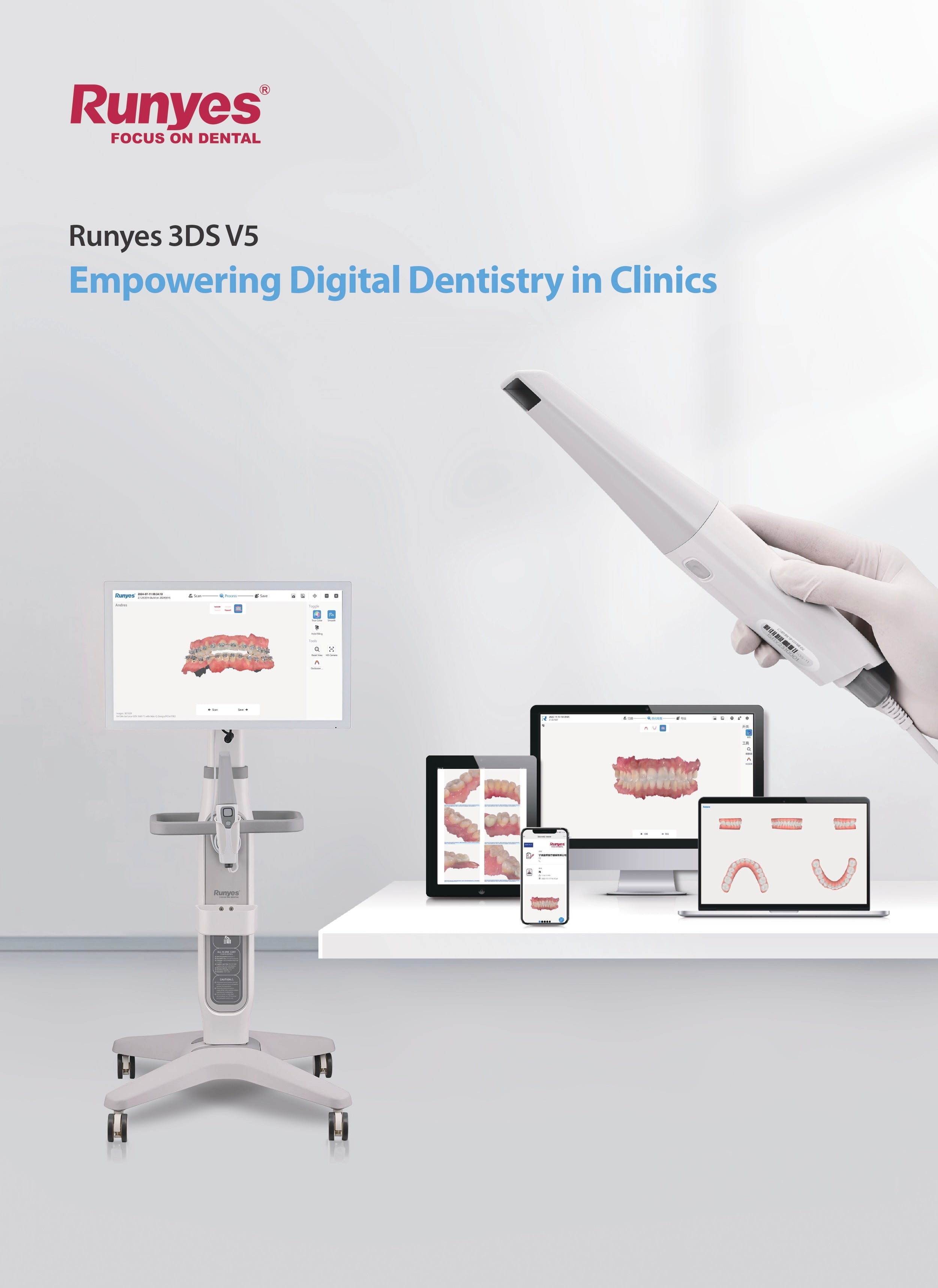 Runyes Intraoral Scanner 3DS V5