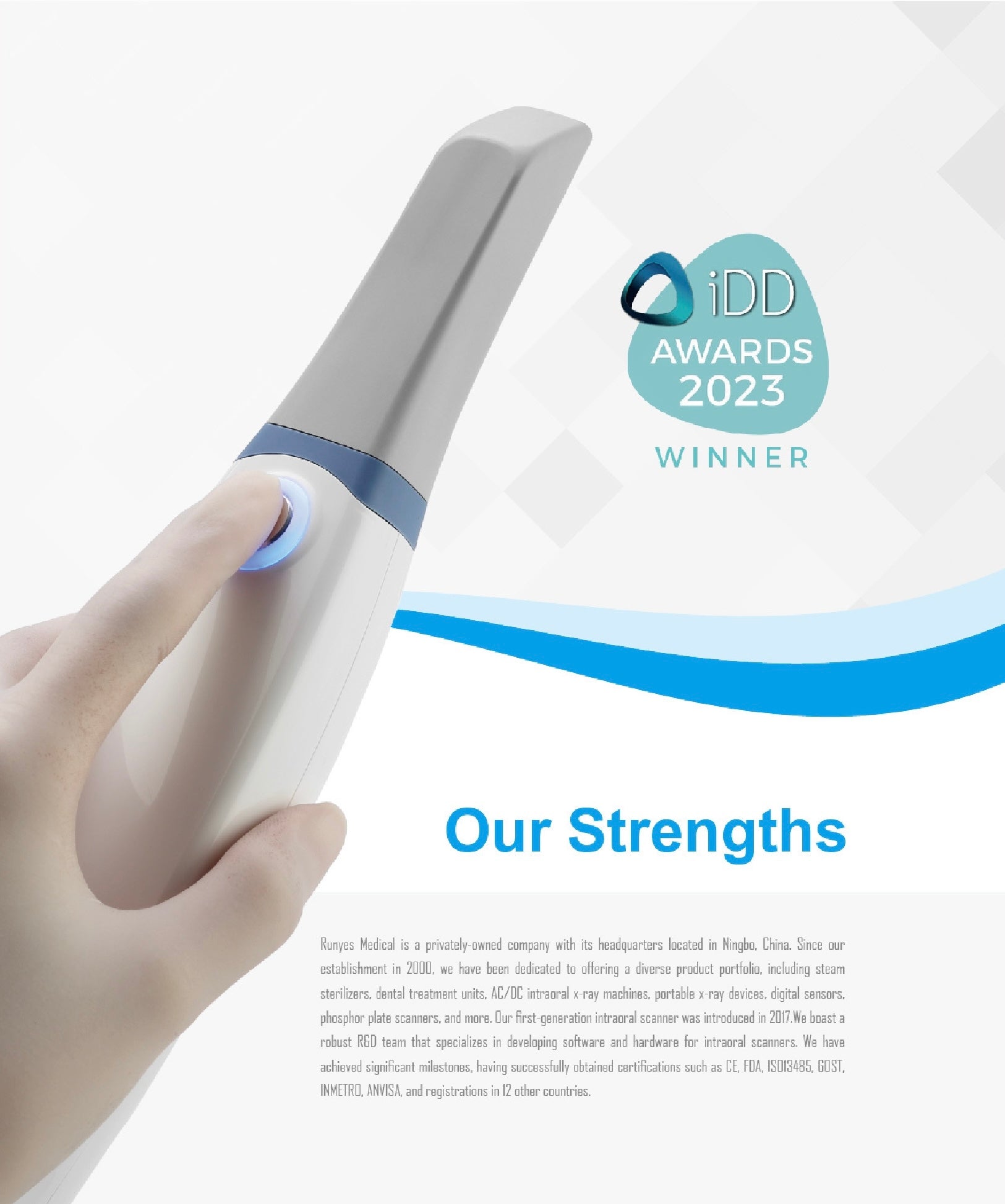 Runyes Intraoral Scanner 3DS V3 Pro